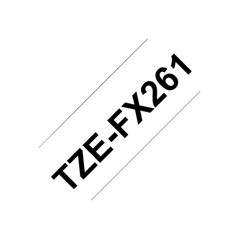 TZE-FX261 tape white print black 36mm TZE-FX261 tape white print black 36mm
