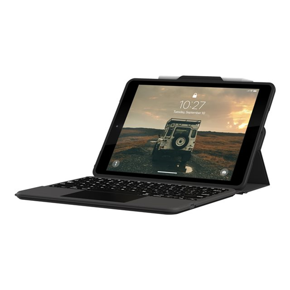 UAG iPad 10.2 Rugged BL Keyb w/Trackp UK