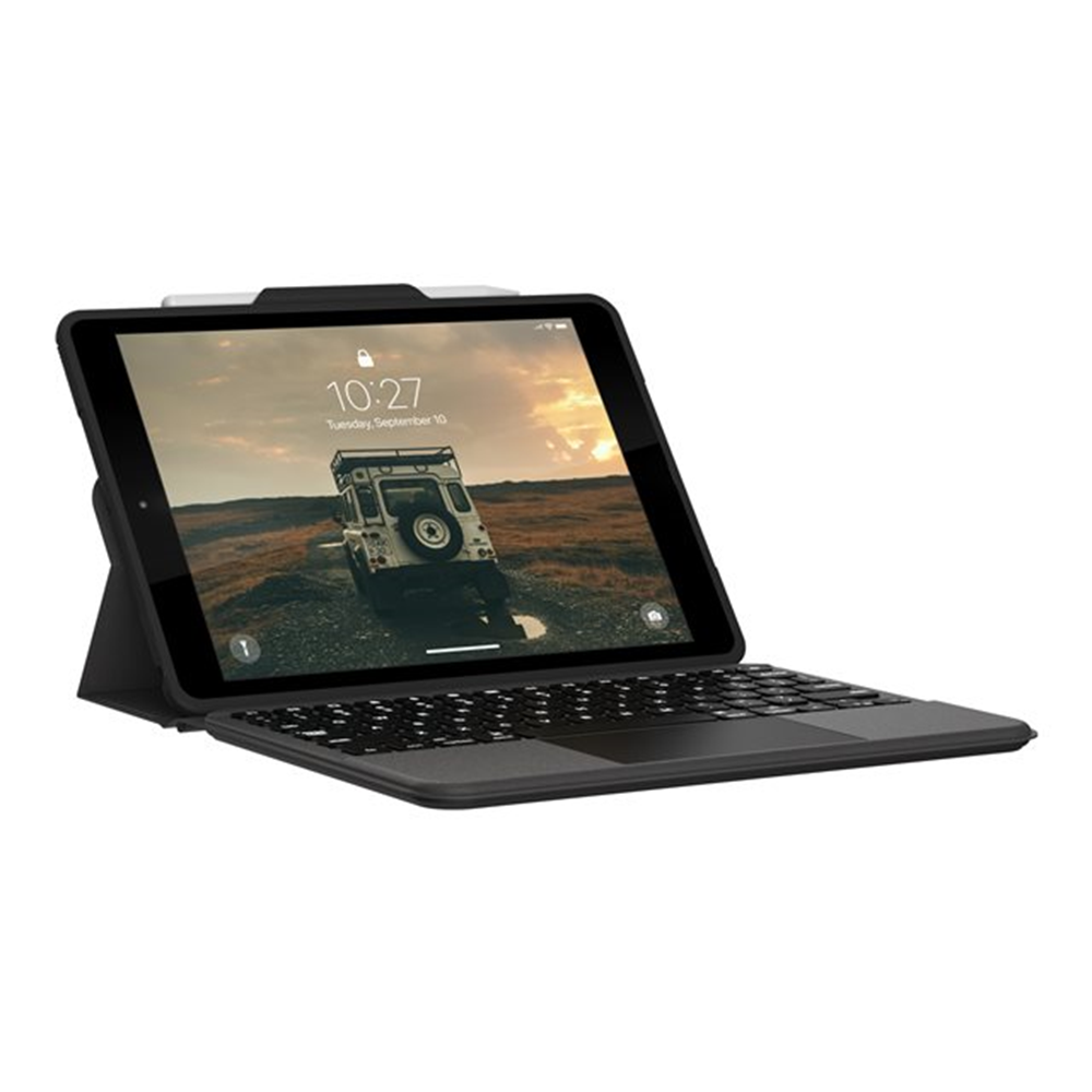 UAG iPad 10.2 Rugged BL Keyb w/Trackp UK