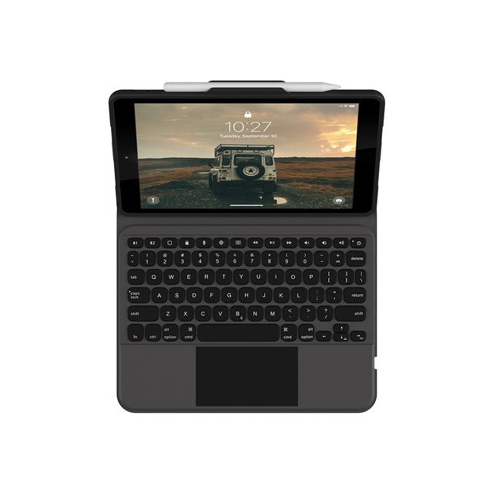 UAG iPad 10.2 Rugged BL Keyb w/Trackp UK