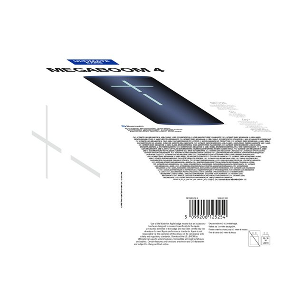 Ultimate Ears MEGABOOM 4-BLUE-N/A-EMEA