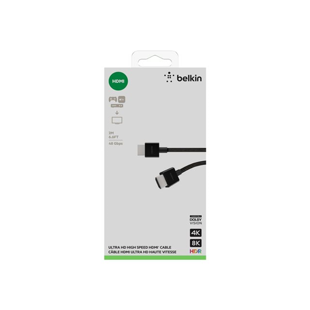 Ultra HD High Speed HDMI Cable - 2M