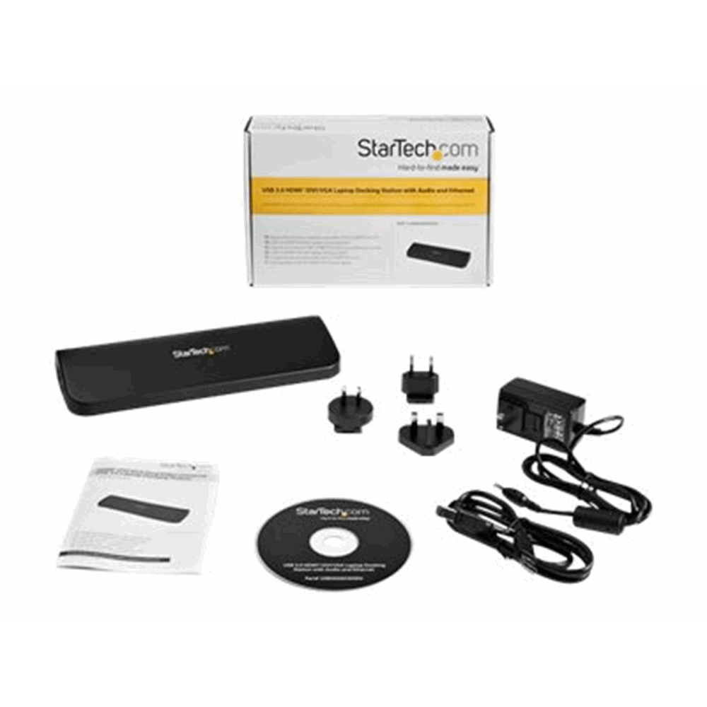 Universal Dual Monitor USB 3 Laptop Dock