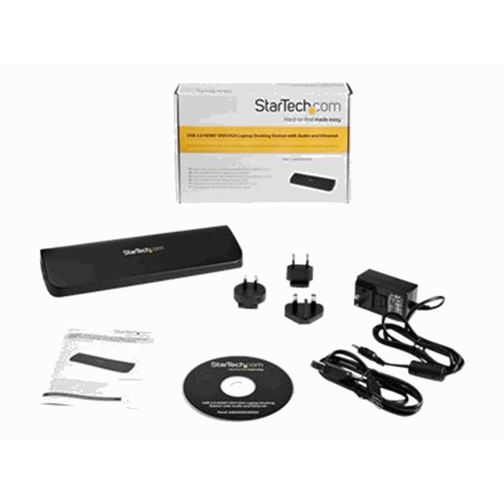 Universal Dual Monitor USB 3 Laptop Dock