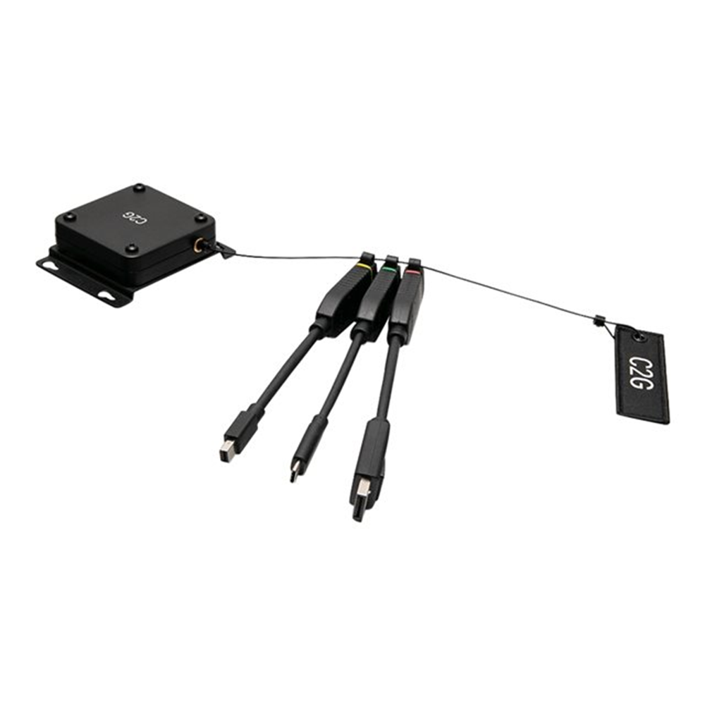 Universal Mount 4K HDMI Adapter DP+USBC