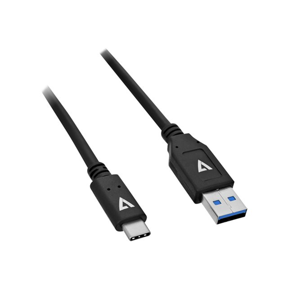 USB 2.0 A TO USB-C CABLE 1M BLK
