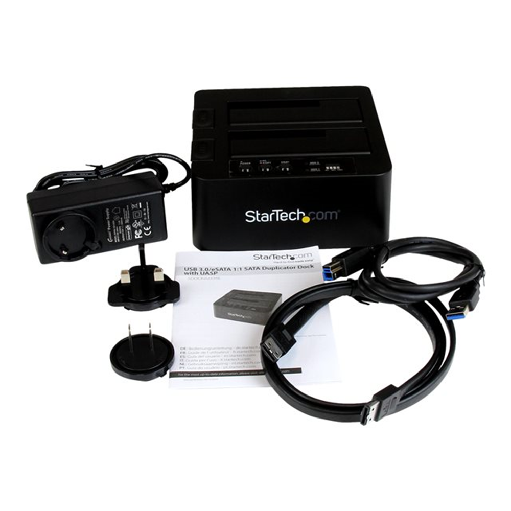 USB 3.0/eSATA HDD/SSD Duplicator Dock