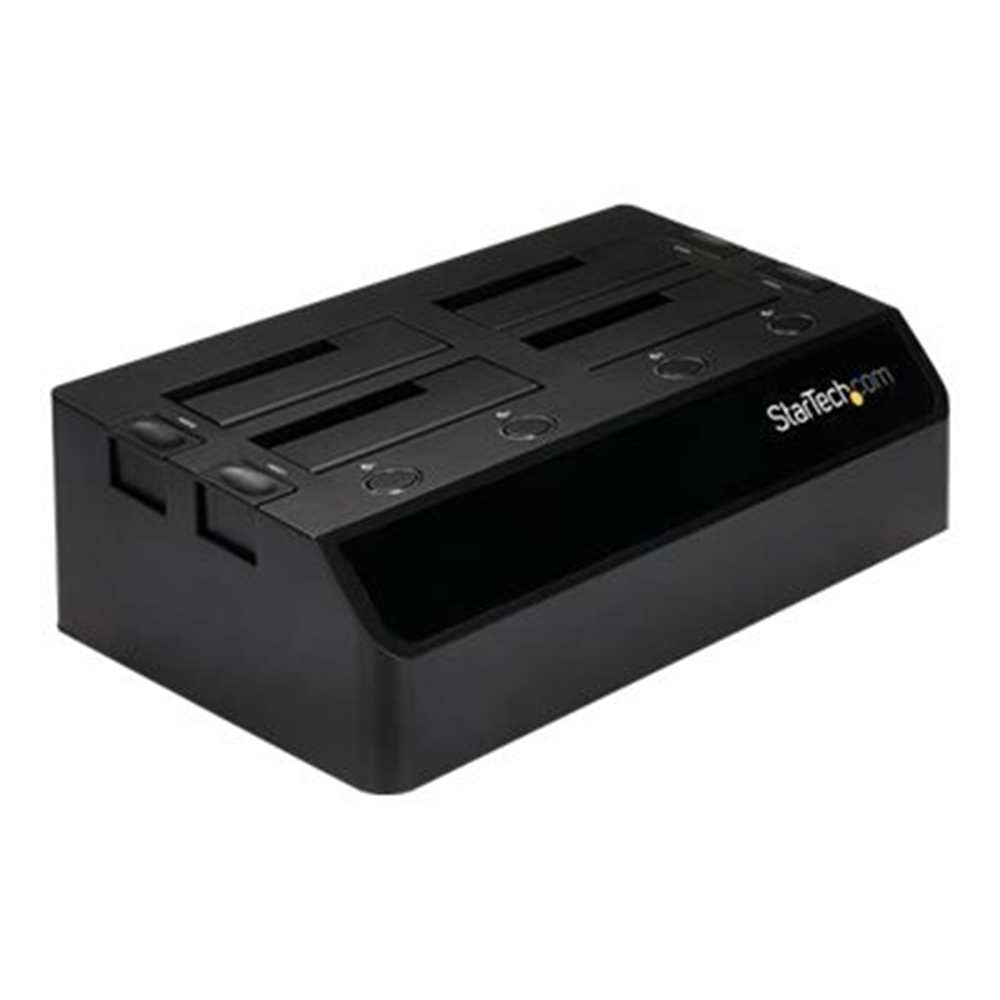 USB 3.0 to 4-Bay HDD Dock w/UASP & Fans