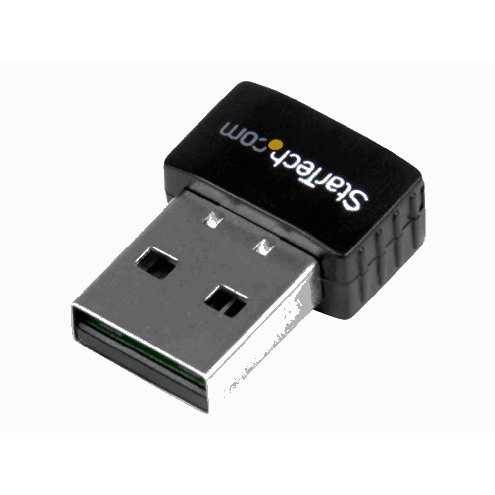 StarTech.com USB 2.0 300 Mbps Mini draadloos-N netwerkadapter - 802.11n 2T2R wifi-adapter