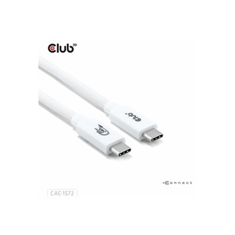 USB 80GBPS CERTIFIED 240W 4K540HZ TYPE-C(R) 1.2M / 3.94FT WHITE CABLE USB 80GBPS CERTIFIED 240W 4K540HZ TYPE-C(R) 1.2M / 3.94FT WHITE CABLE