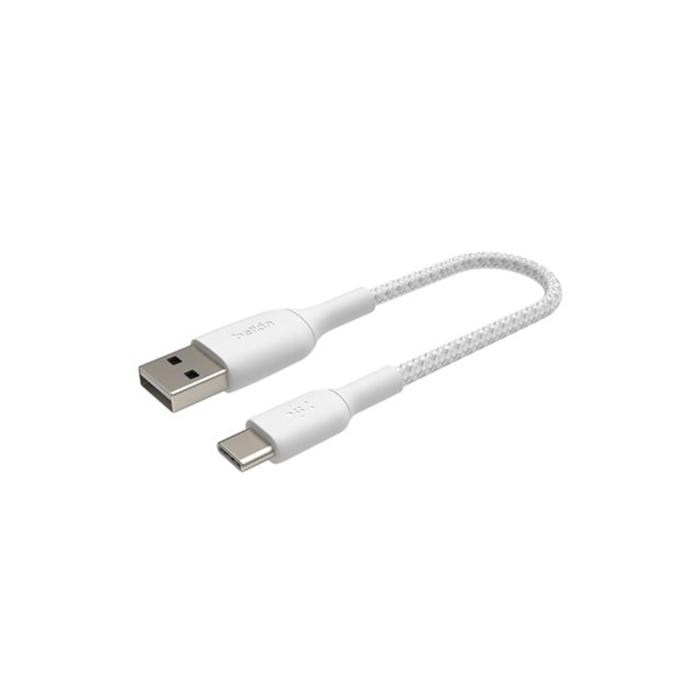 USB-A to USB-C Cable Braided 2M White USB-A to USB-C Cable Braided 2M White