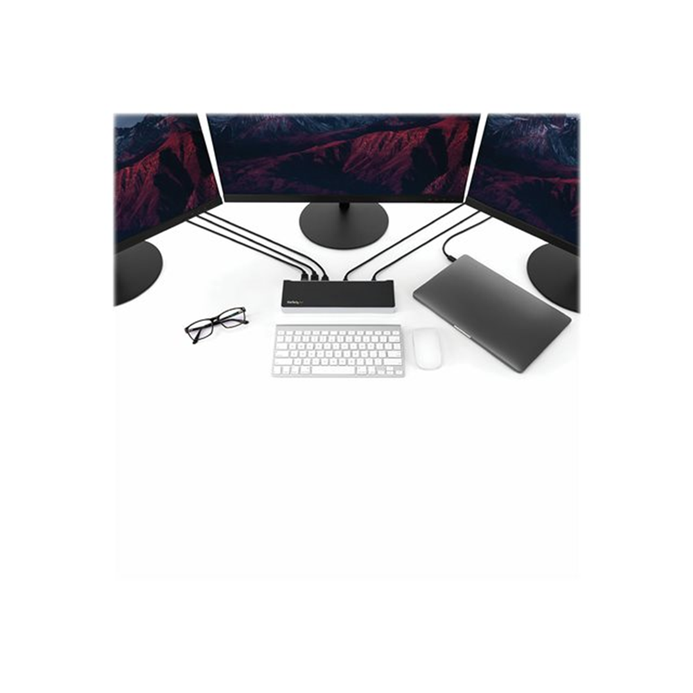 USB C Dock - Triple-4K - 60W USB PD