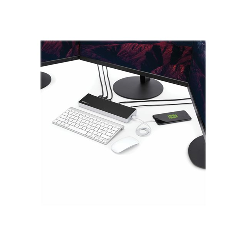 USB C Dock - Triple-4K - 60W USB PD