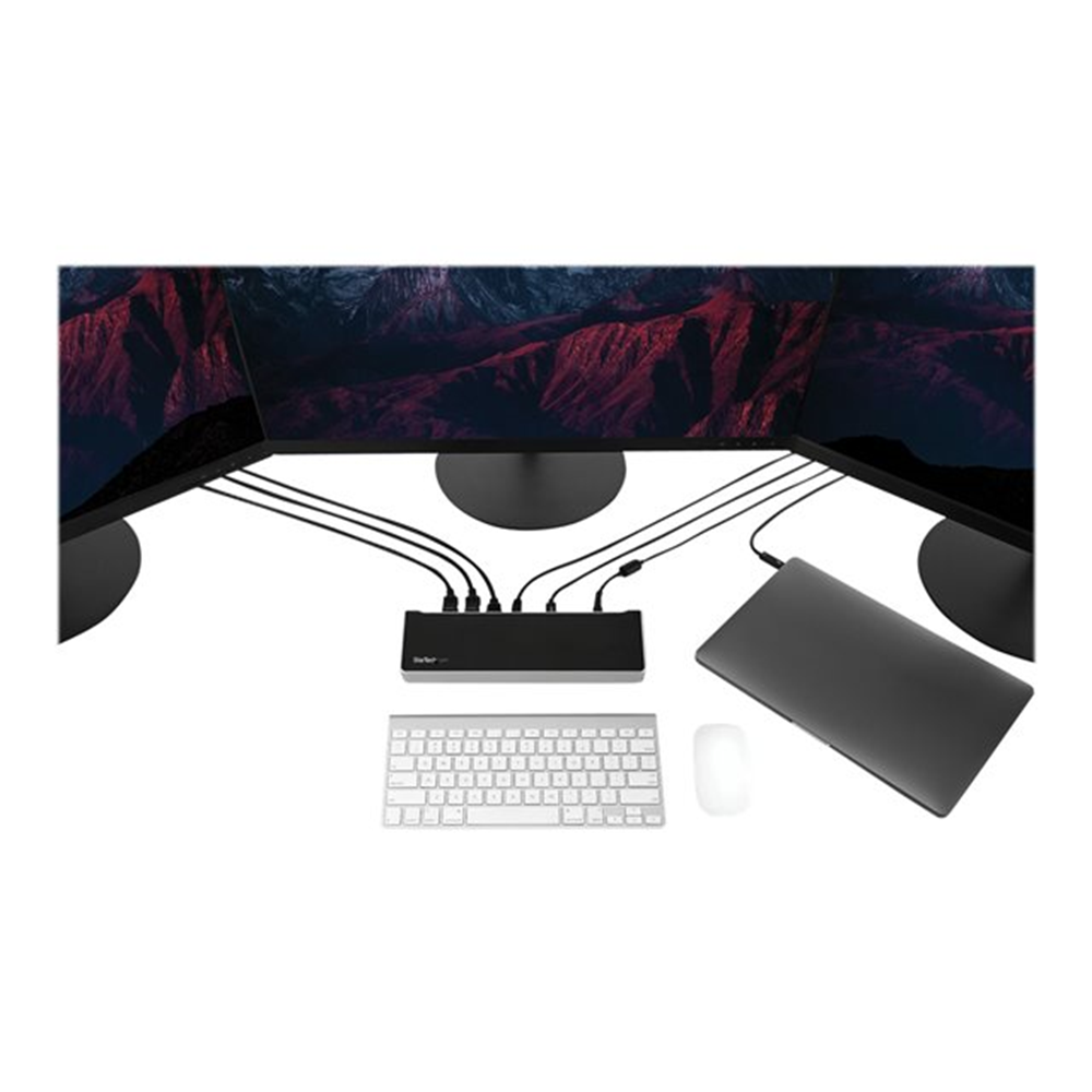 USB-C Dock - Triple 4K Monitor - 100W PD