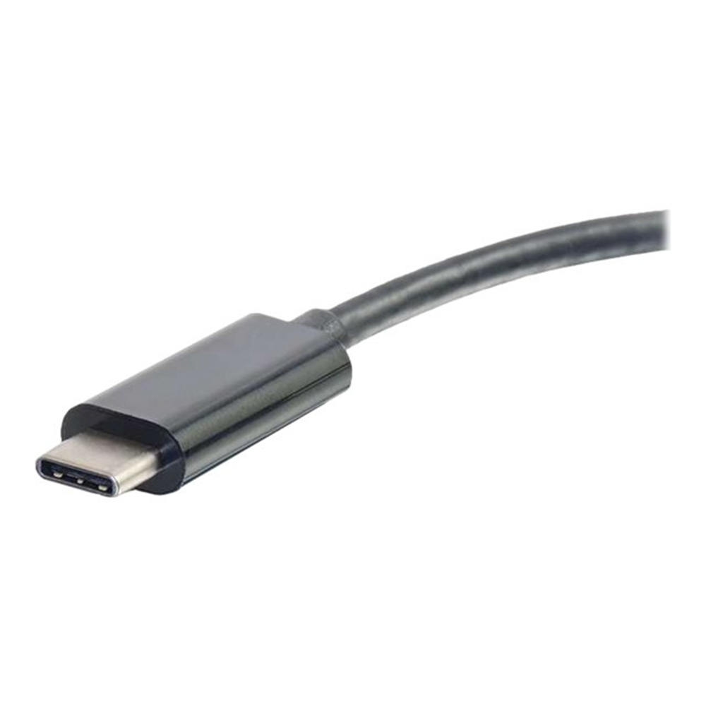 USB-C Ethernet Adapter W/Power Black