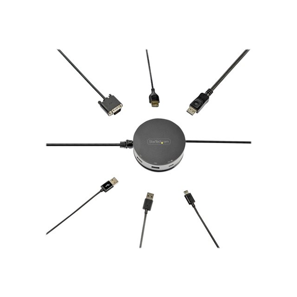 USB C Multiport Adapter - HDMI/DP/VGA