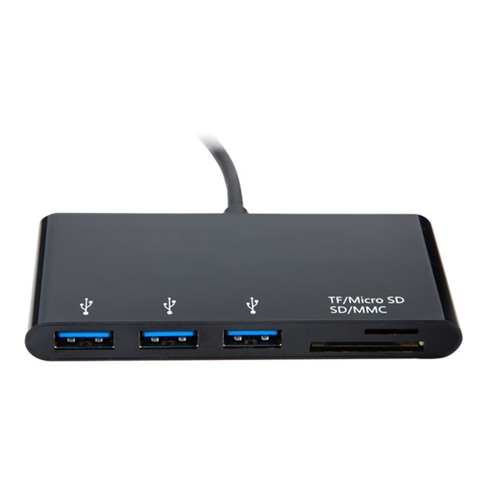 USB-C TO 5IN1 HUB BLACK