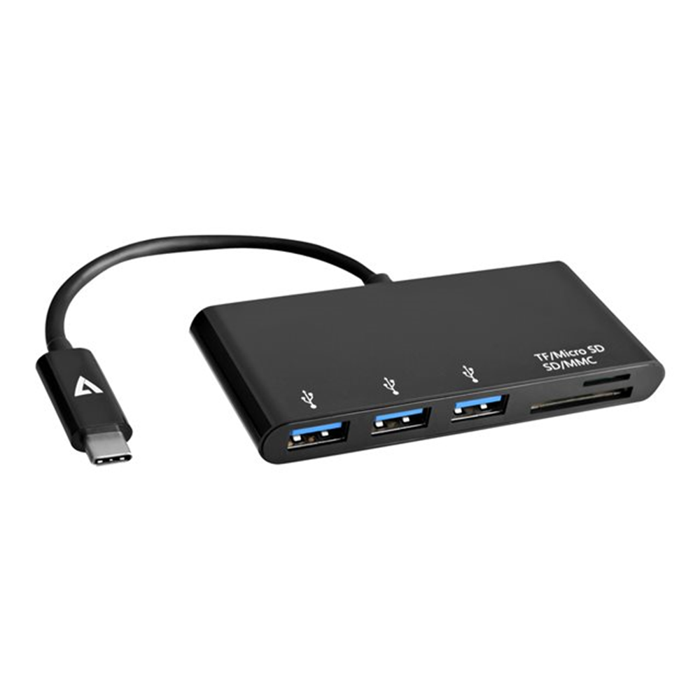 USB-C TO 5IN1 HUB BLACK