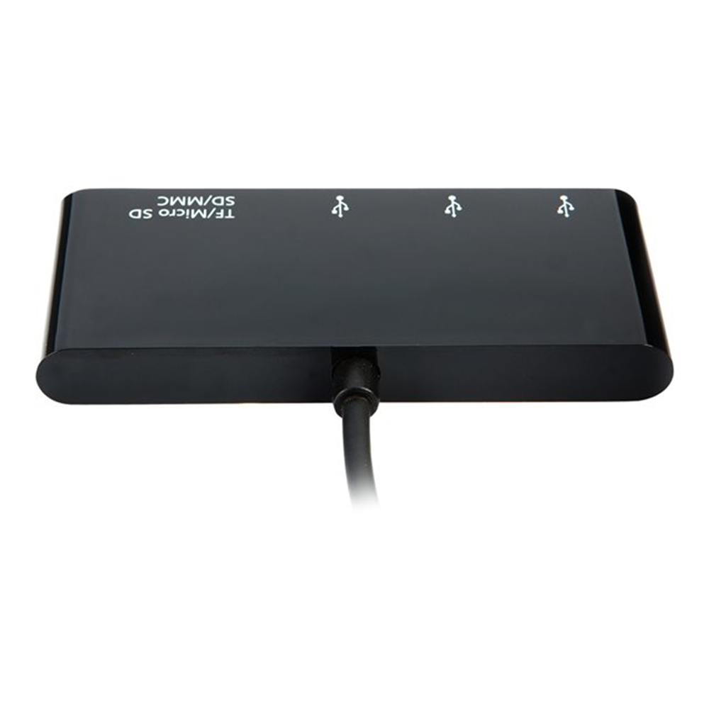 USB-C TO 5IN1 HUB BLACK