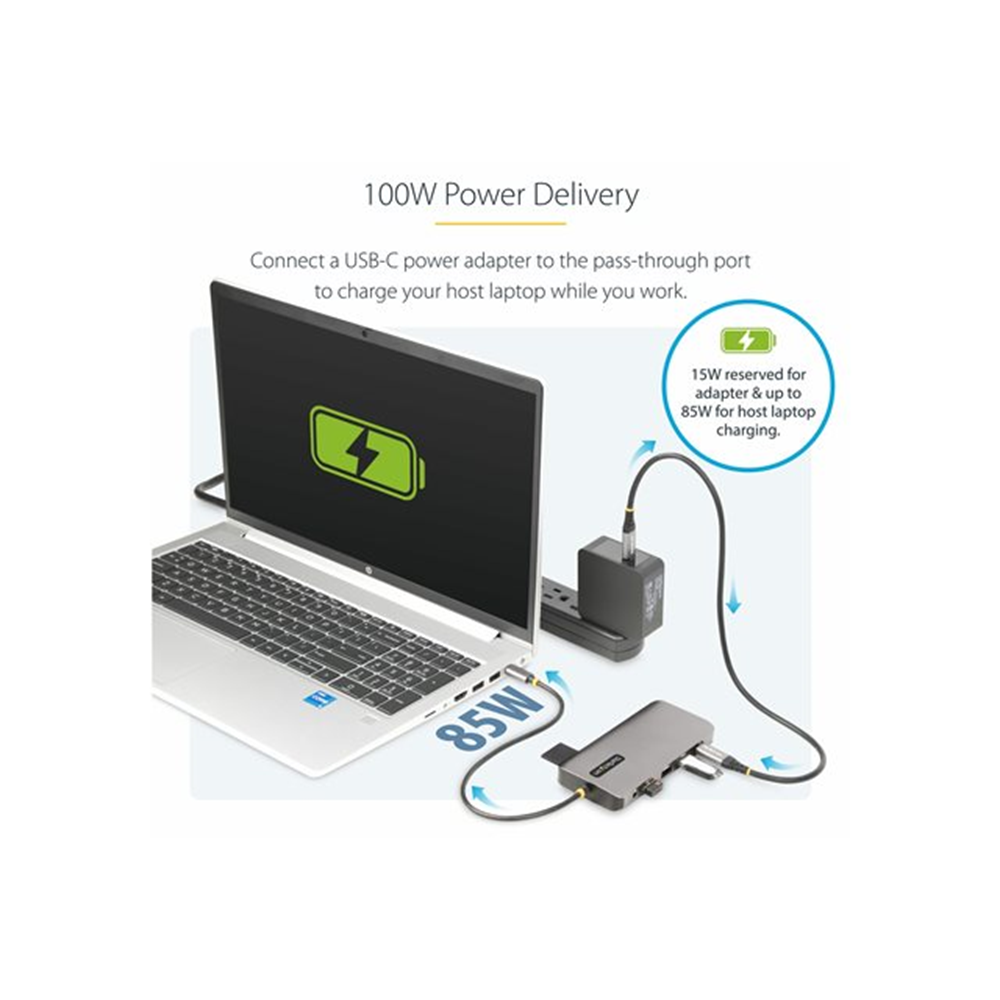 USB-C Triple-Monitor Multiport Adapter