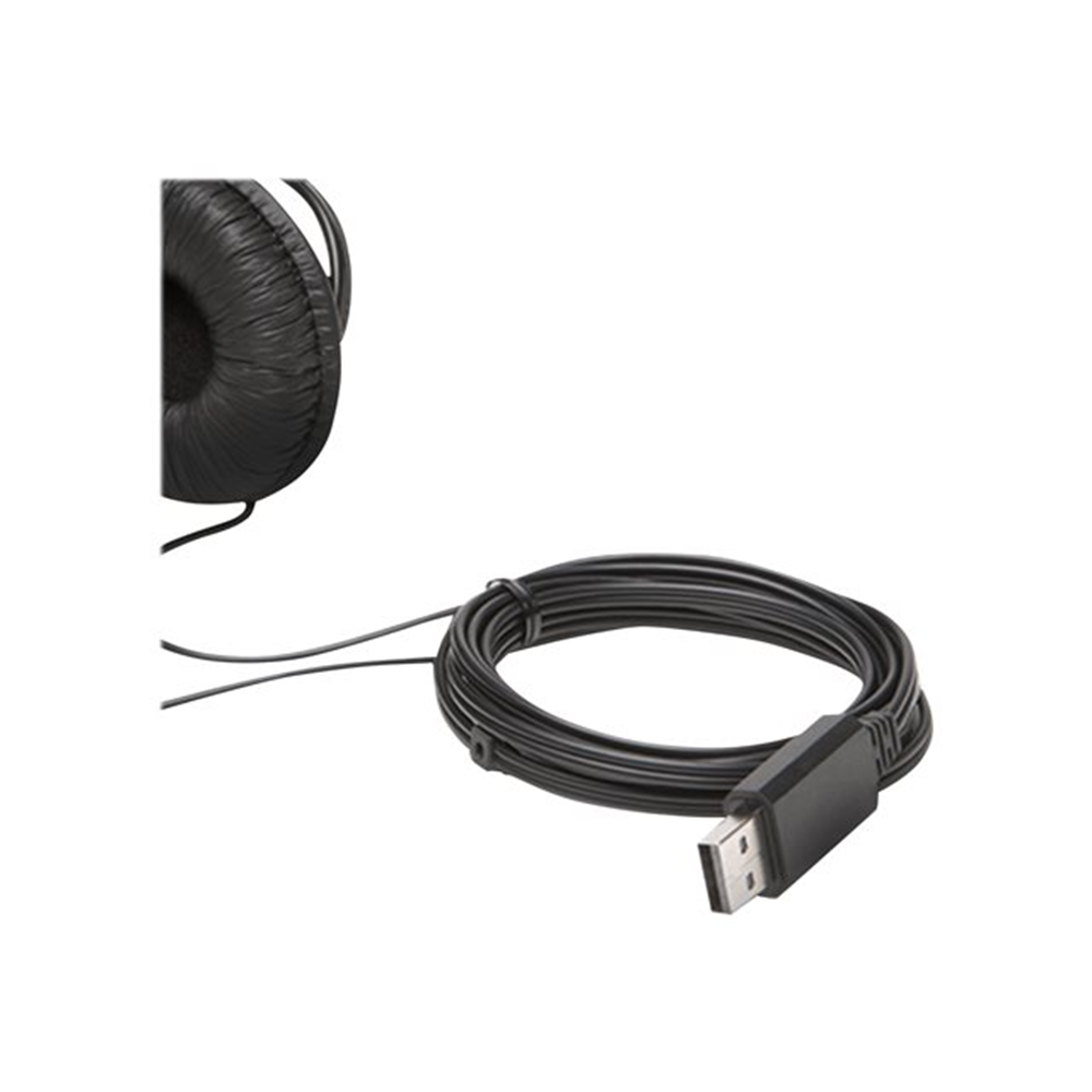 USB Hi-Fi Headphones with Mic