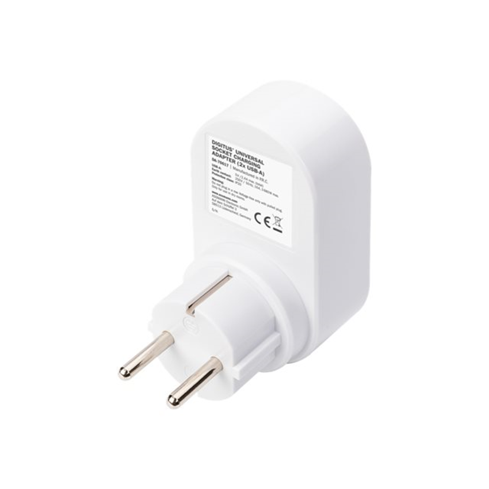 USB PLUG-IN CHARGER W 2XUSB-A POWER