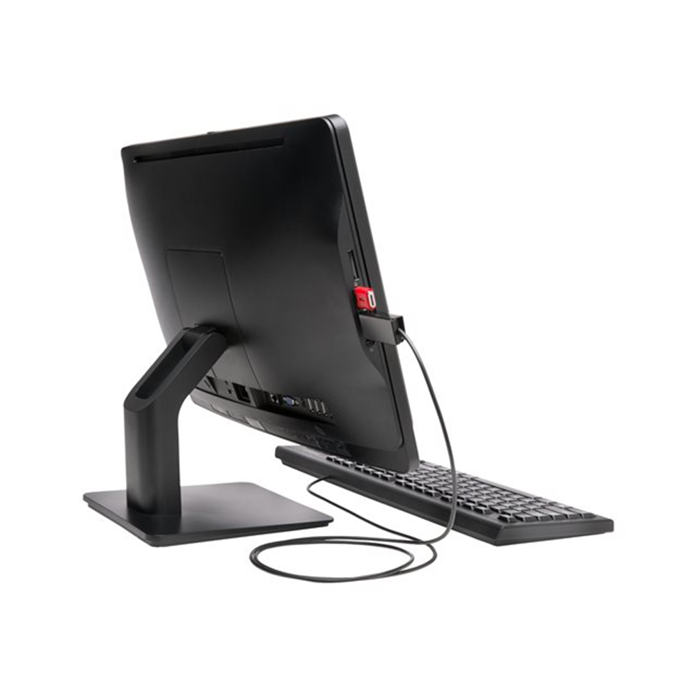 USB Port Lock /w Cable Guard Rectangular