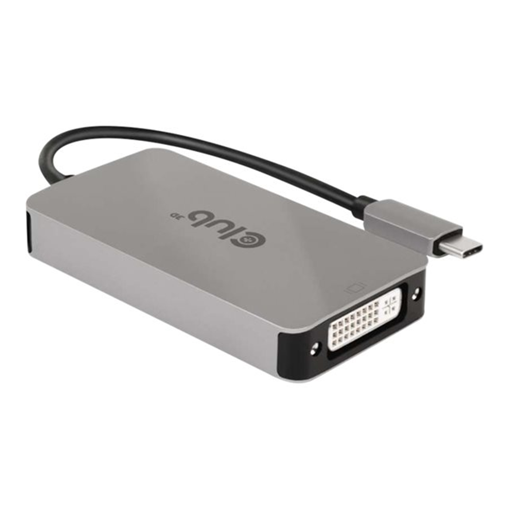 USB TYPE C TO DVI DUAL LINK SUPPORTS 4K30HZ RESOLUTIONS