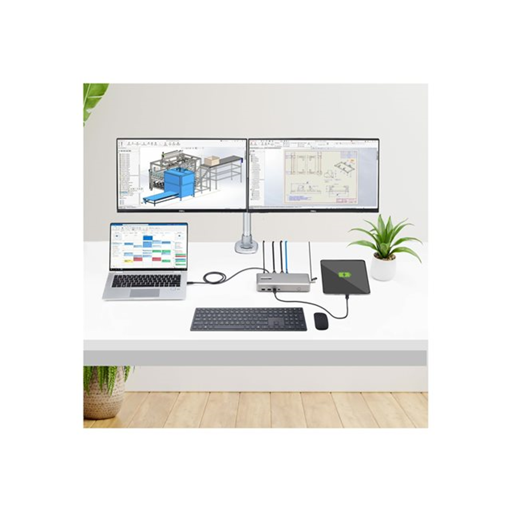 USB4 Docking Station Dual 4K 60Hz HDMI