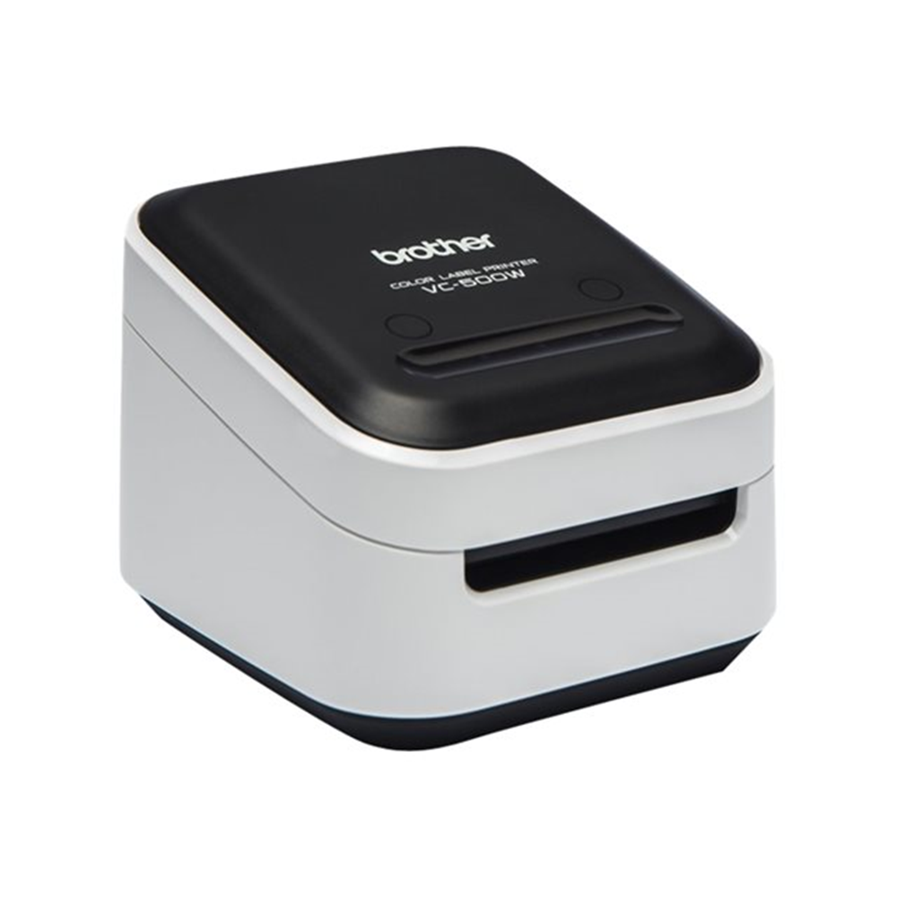 VC-500W full colour label printer - CZ-labeltapes-ZINK Zero kleurenprinter-313 dpi-automatisch-cutter-easy-peel-functie-USB 2.0 Hi-Speed-Wifi
