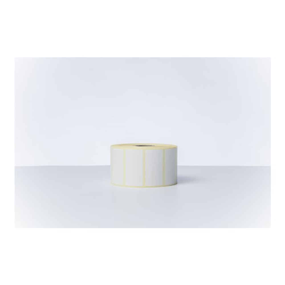 Verpakt per 16 stuks - prijs per stuk voorgestanste labelrol: 51 x 26 mm directthermisch wit 1900 labels/rol