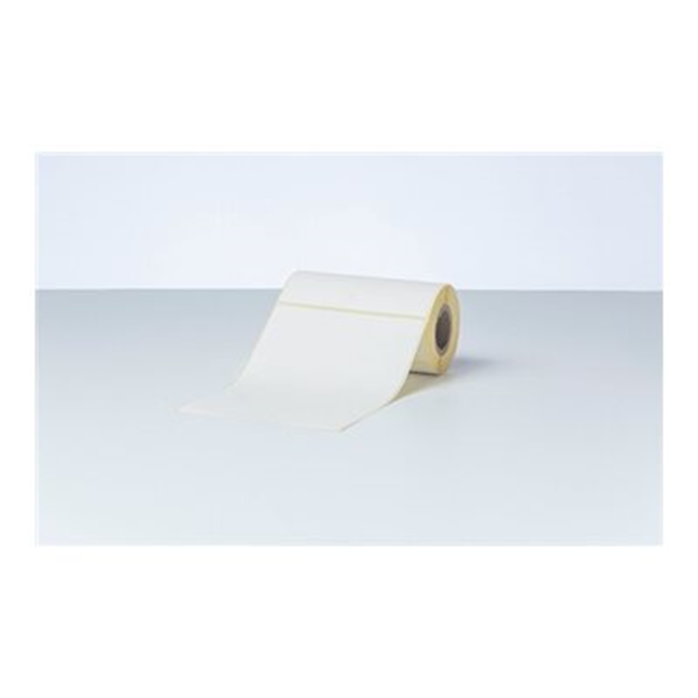 Verpakt per 20 stuks - prijs per stuk voorgestanste labelrol: 102 x 152 mm direct thermisch wit 85 labels/rol