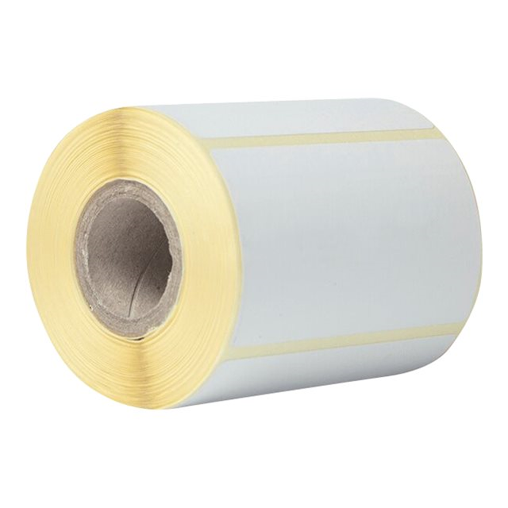 Verpakt per 8 stuks - prijs per stuk voorgestanste labelrol: 76 x 44 mm direct thermisch wit 400 labels/rol Verpakt per 8 stuks - prijs per stuk voorgestanste labelrol: 76 x 44 mm direct thermisch wit 400 labels/rol