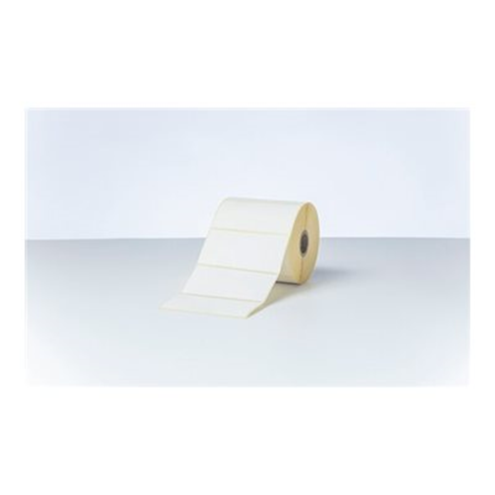 Verpakt per 8 stuks - prijs per stuk voorgestanste labelrol: 102 x 50 mm directthermisch wit 1050 labels/rol