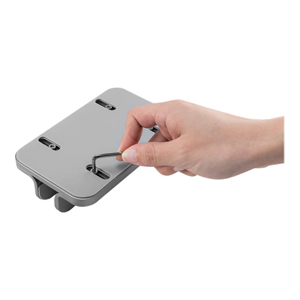 Vertical laptop stand - Silver 11-17i max 5kg