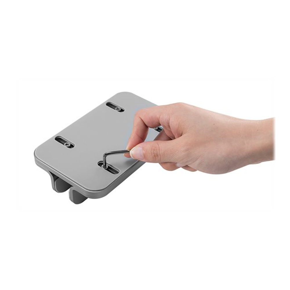 Vertical laptop stand - Silver 11-17i max 5kg