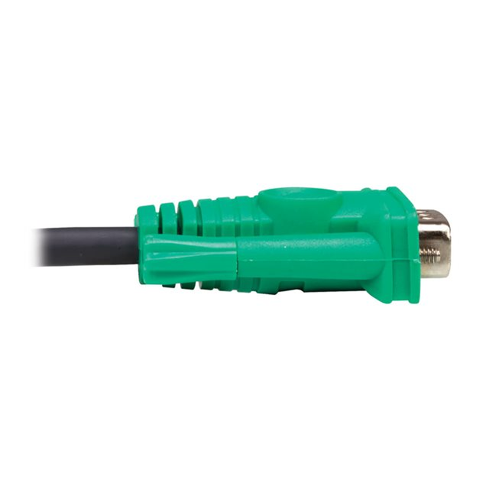 VGA to DisplayPort and USB-A Adapter Cable Kit for Tripp Lite B020-U and B022-UKVM 6 ft. (1.8 m)