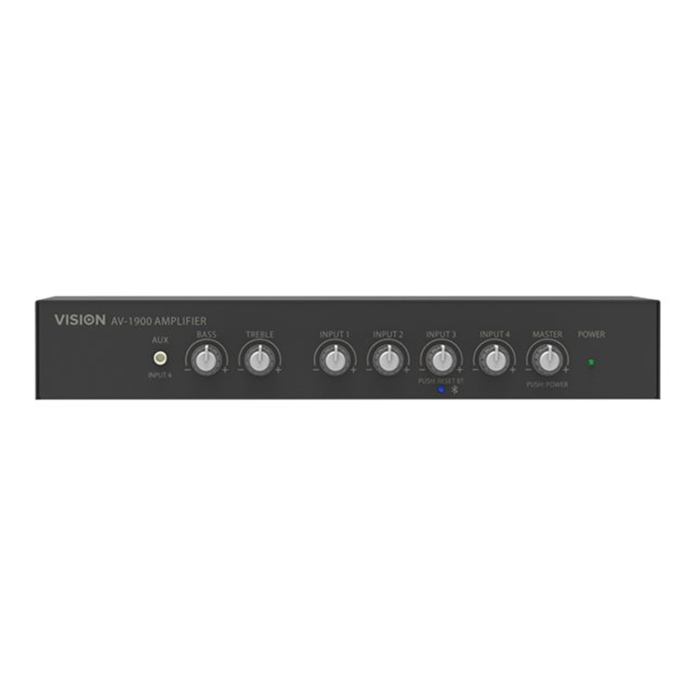 VISION 2x50w Mixer Amplifier - 4 inputs