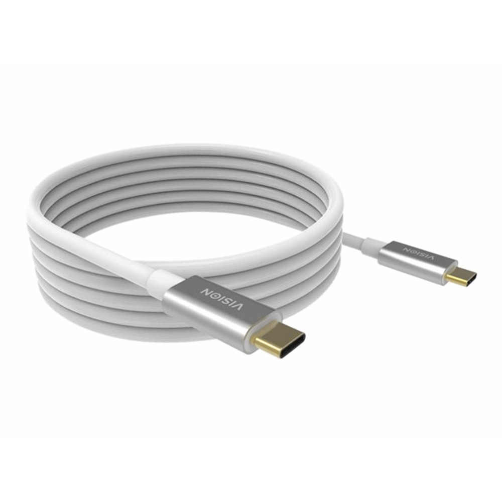 VISION 4m White USB-C Cable