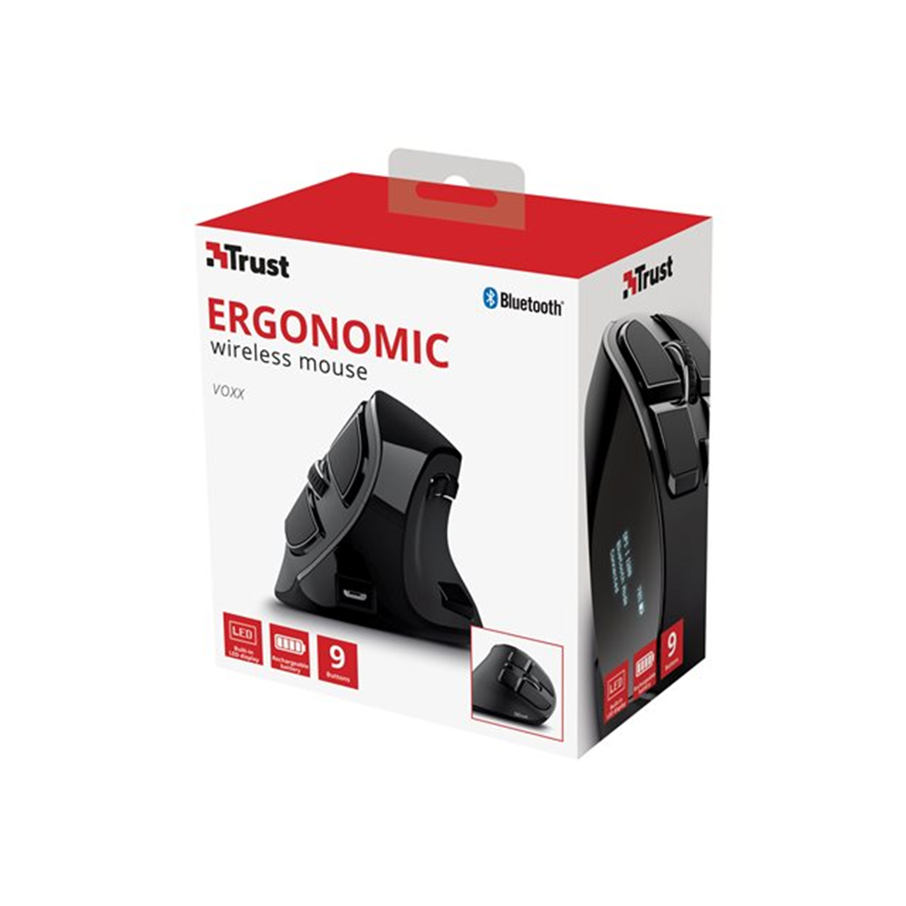 VOXX ERGONOMIC RECHARGEABLE MOUSE