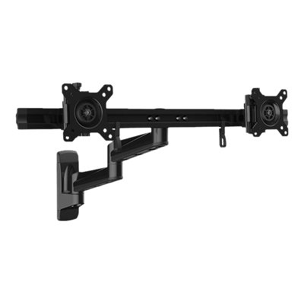 Wall Mount Dual Monitor Arm - Steel