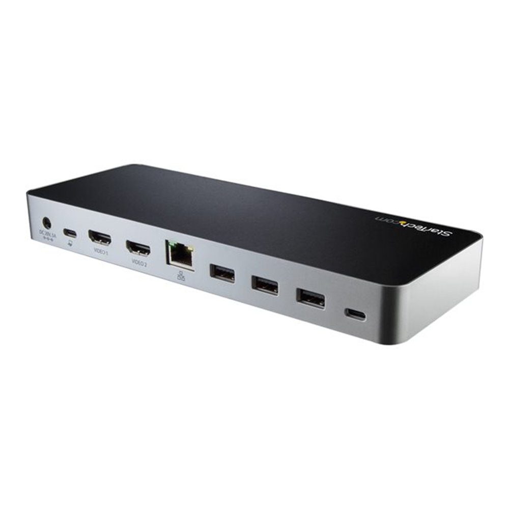 Windows Dual Monitor USB C Dock - 60W PD