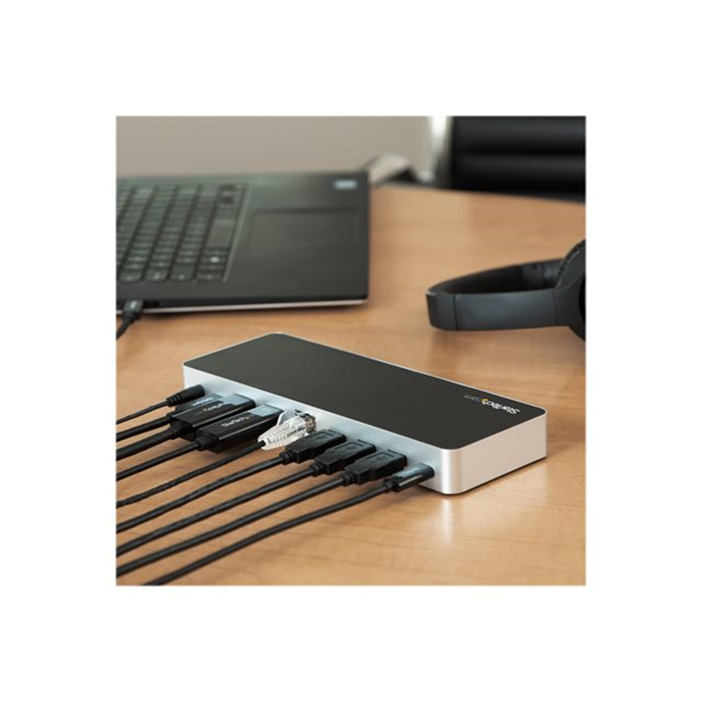 Windows Dual Monitor USB C Dock - 60W PD