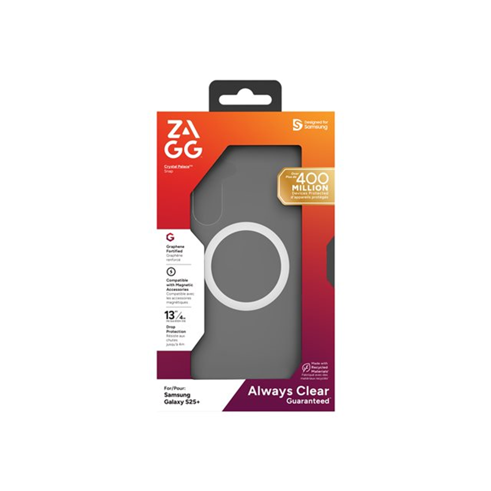 Zagg Crystal Palace Snap - achterzijde behuizing voor mobiele telefoon