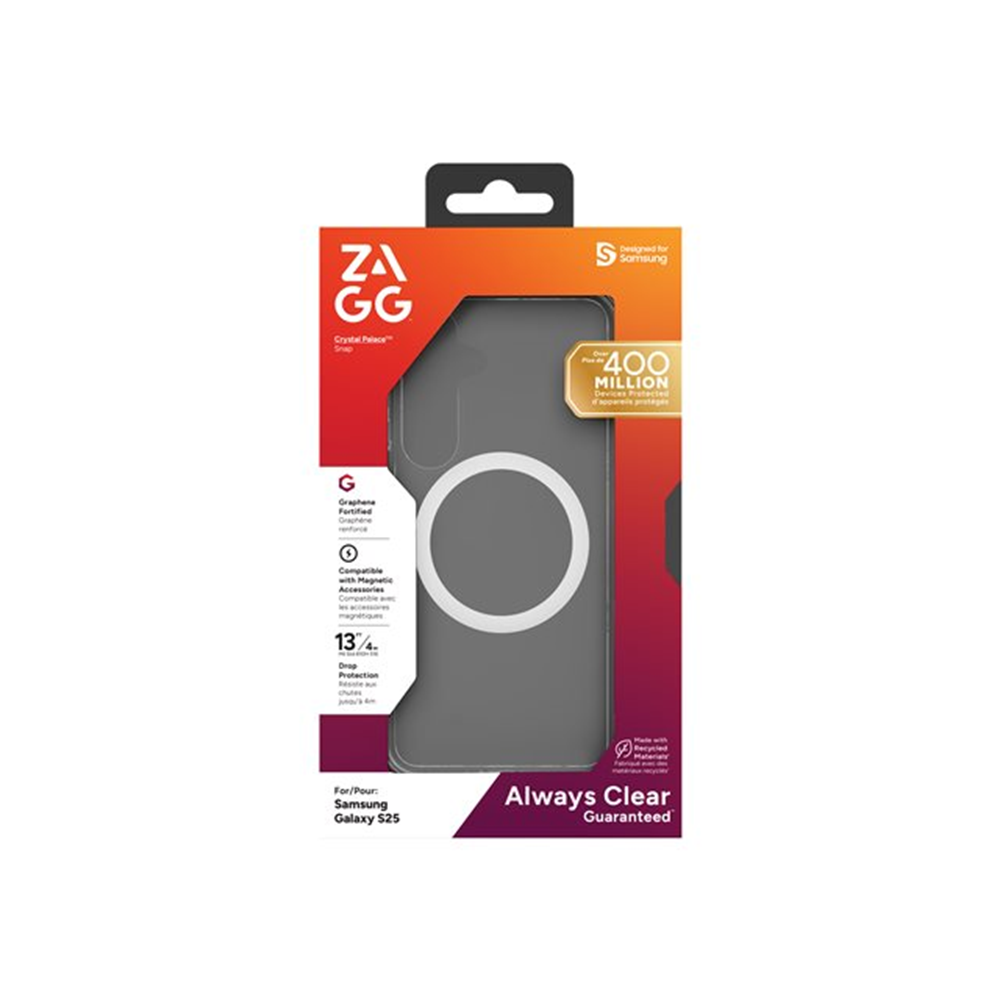 Zagg Crystal Palace Snap - achterzijde behuizing voor mobiele telefoon