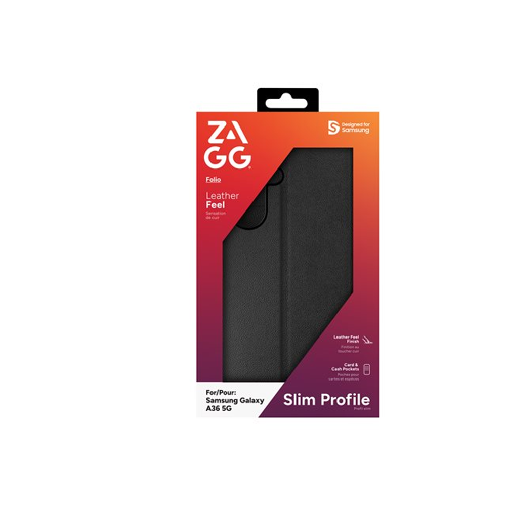 ZAGG Defence - flip cover voor mobiele telefoon