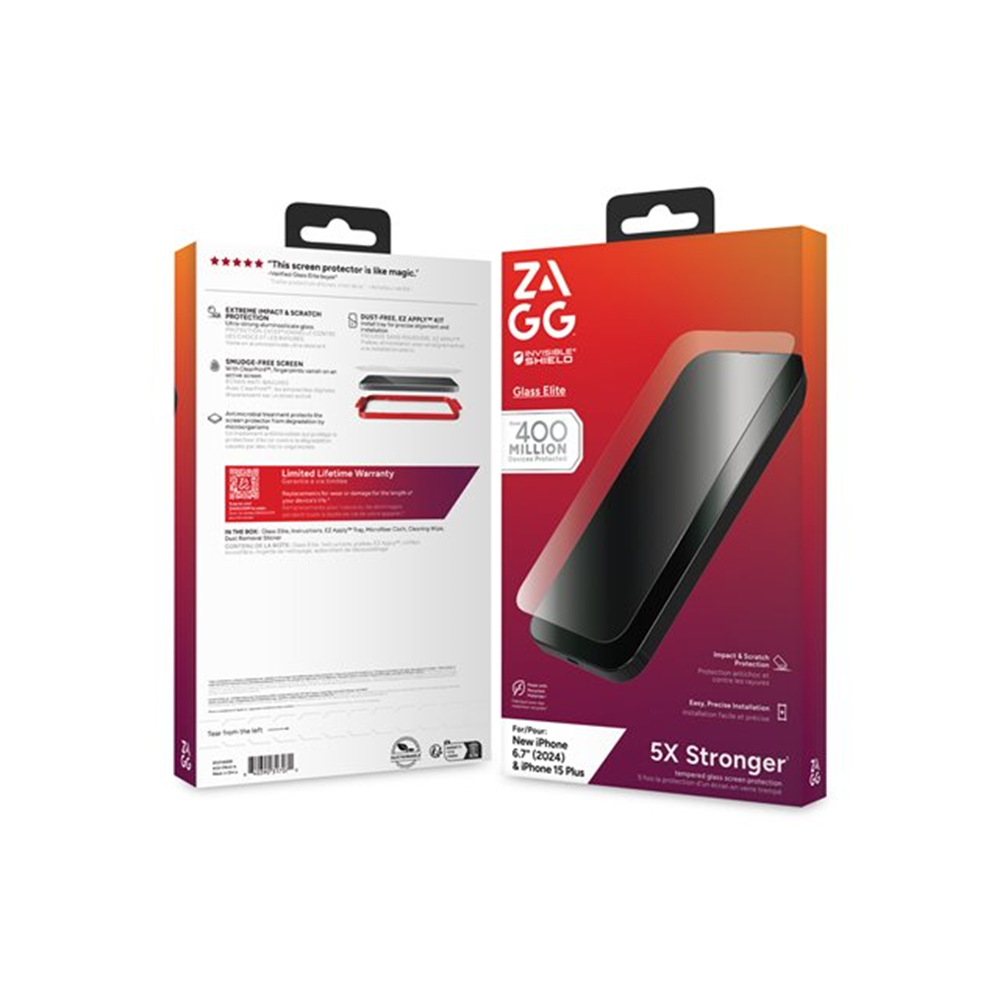 ZAGG InvisibleShield Glass Elite