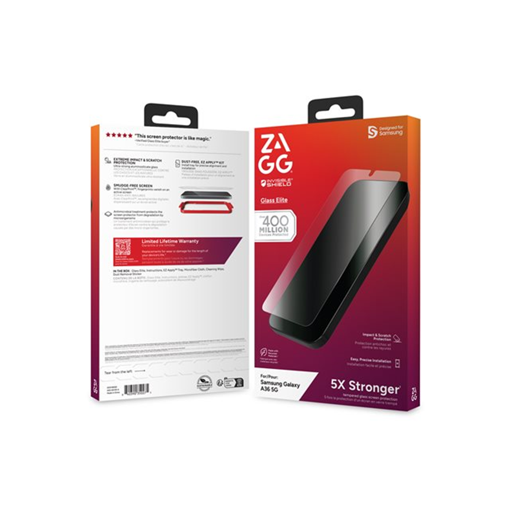 ZAGG InvisibleShield Glass Elite