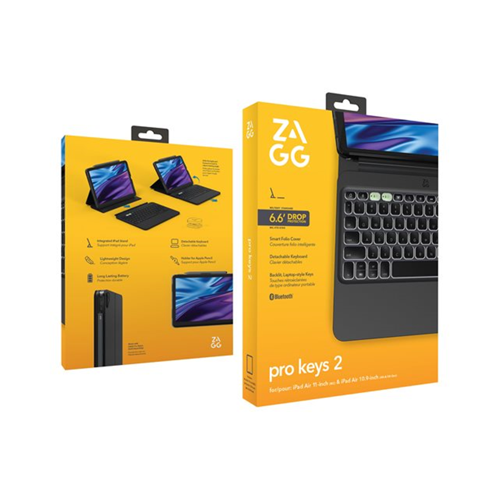 ZAGG KB ProKey 2 iPad Air 11 M2 Bl Frenc