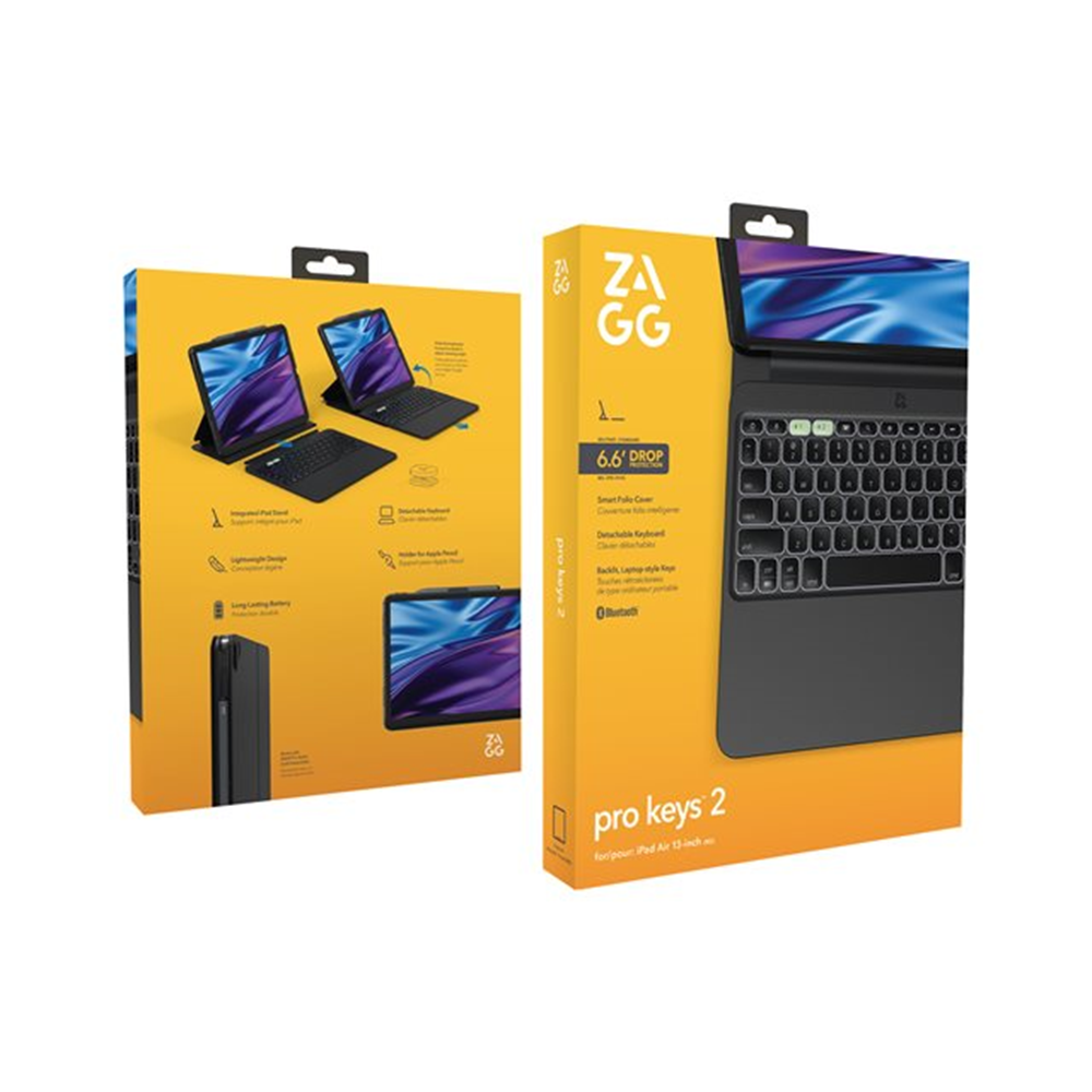 ZAGG KB ProKey 2 iPad Air 13 M2 Bl Frenc